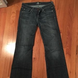 7 for all mankind dojo trouser jeans size 29